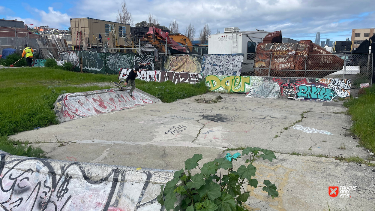 Islais Creek promenade spot